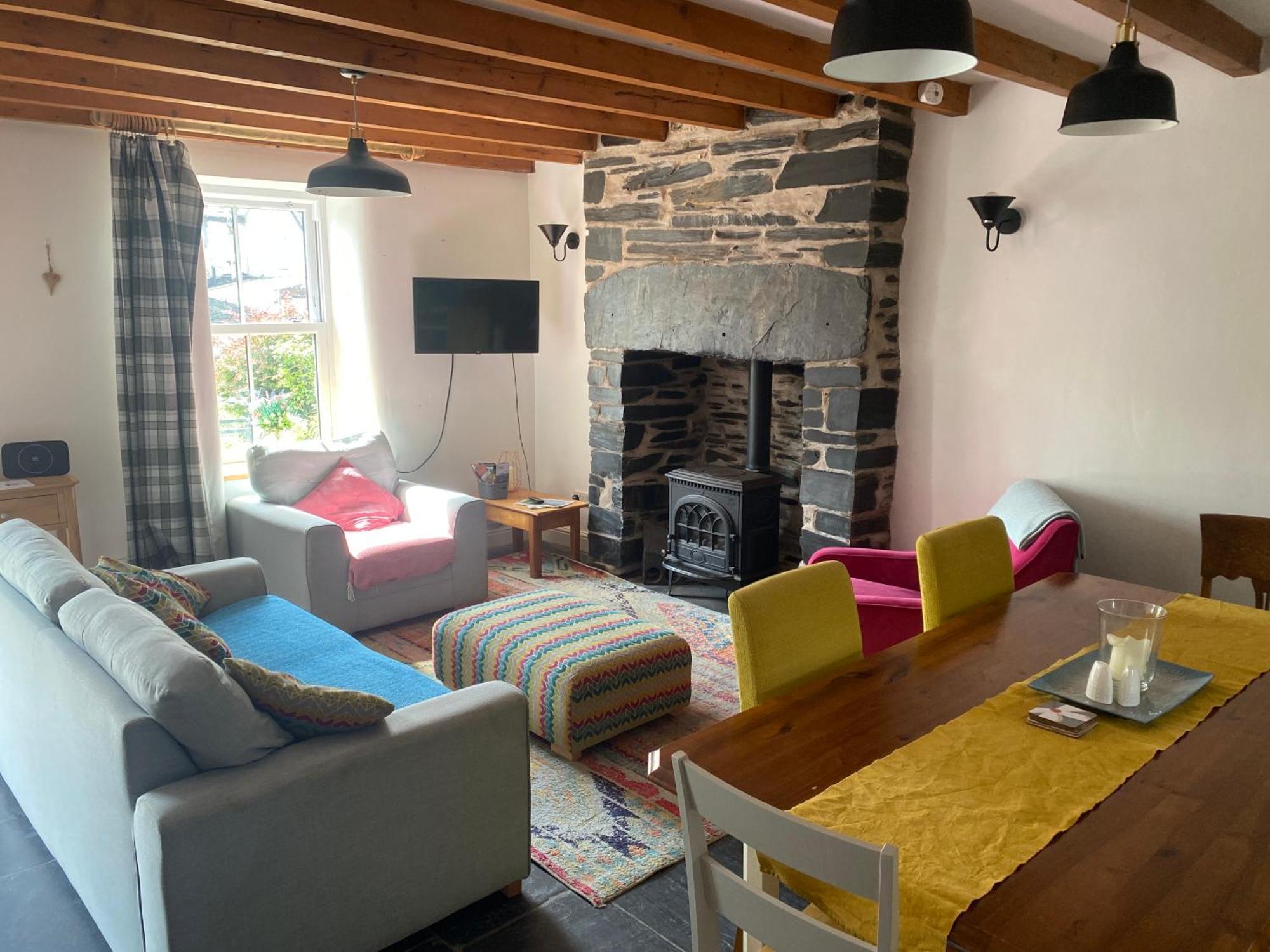 Pen Y Cwm Villa Penmachno Bagian luar foto